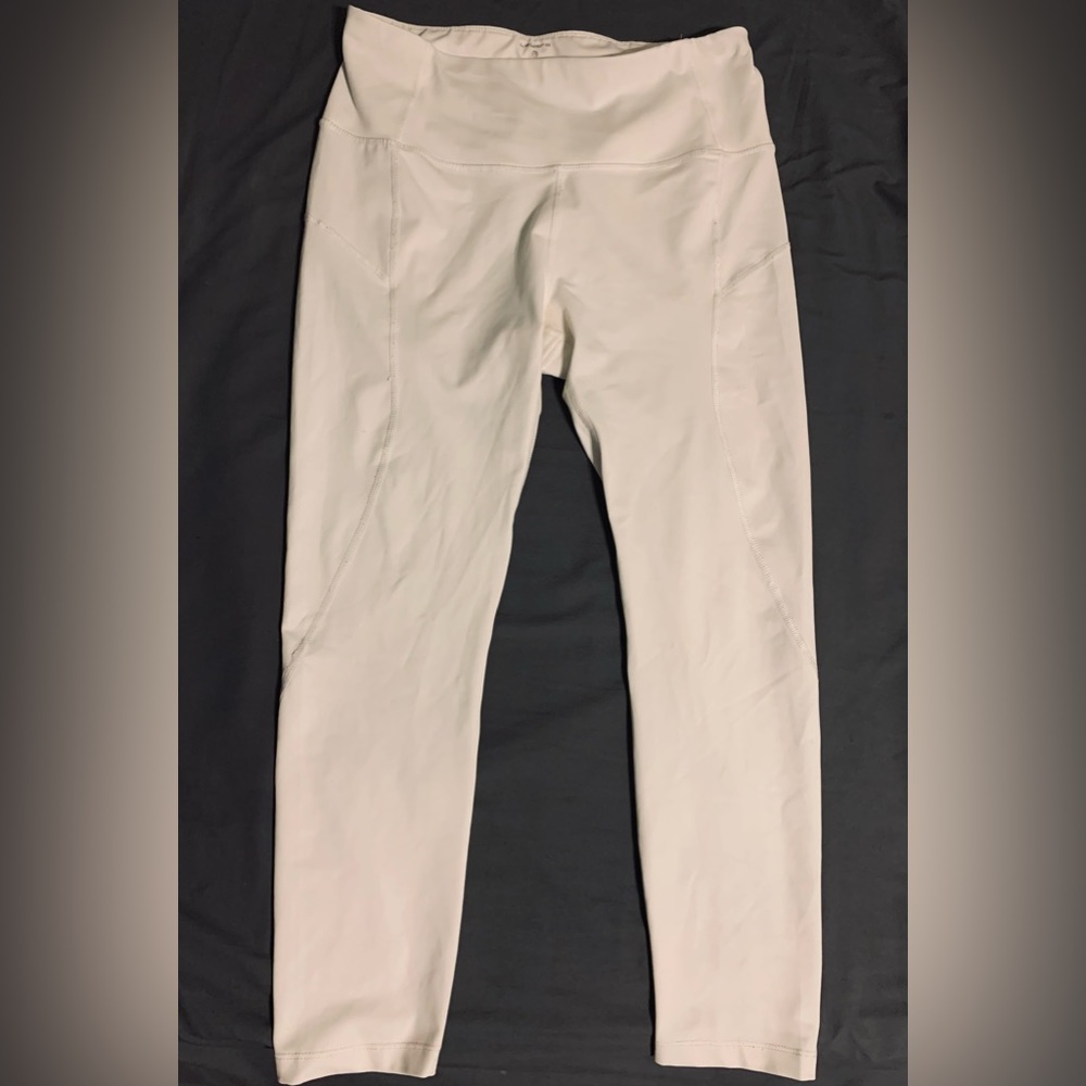 White layer8 leggings